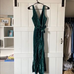 Green velvet BB Dakota jumper